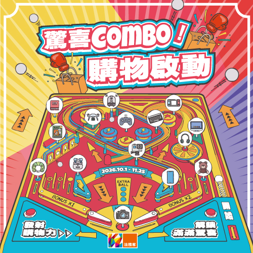 線上DM ❙ 驚喜COMBO！購物啟動